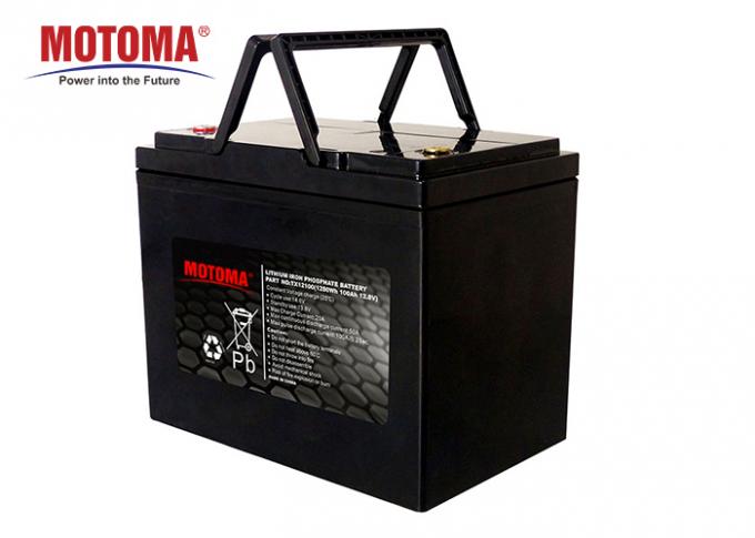 깊은 주기 재충전용 Lifepo4 건전지 12v 100ah 리튬 인산염 태양 전지 0