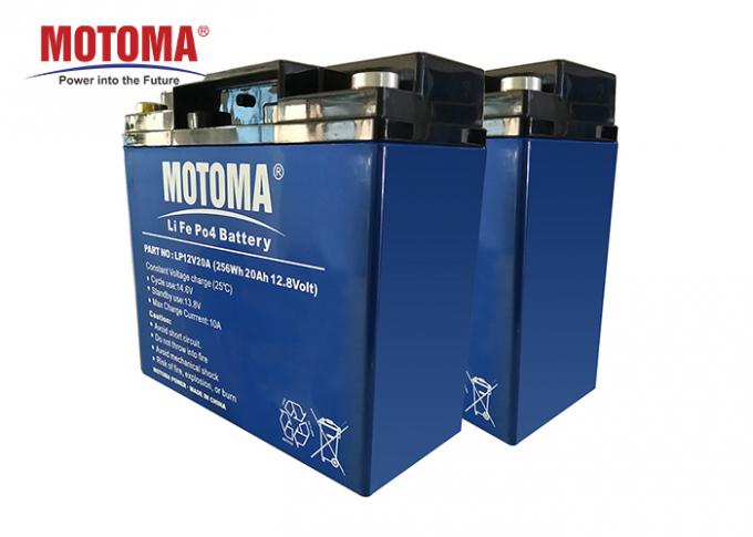 태양 조명을 위해 재충전용 12.8V 20Ah Lifepo4 리튬 배터리 0