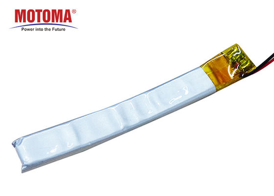 의료 기기를 위한 매우 얇은 3.7 V 130mah Lipo 재충전 전지