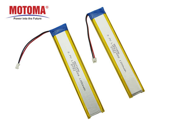 주문 의료 기기를 위한 깊은 주기 3.7 V 1500mah Lipo 건전지 500배 온라인으로 제조 업체