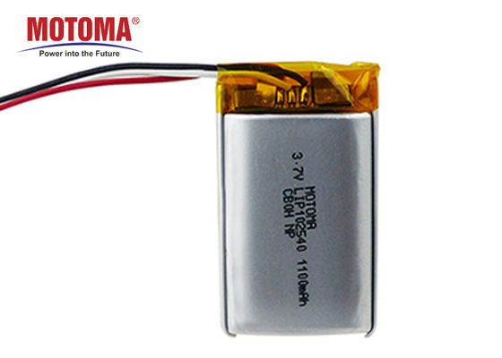 고에너지 조밀도 GPS 추적자 건전지 1100mah 3.7V 10*25*40mm