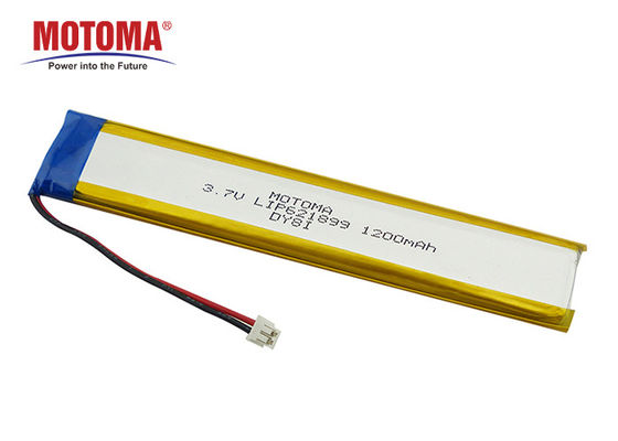 UL IEC KC 증명서를 가진 재충전용 리튬 이온 건전지 3.7 V 1200mah