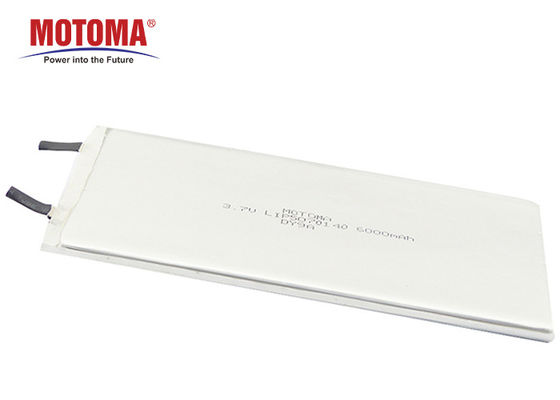 3.7V 6000MAh 정제 리튬 전지, PC를 위한 재충전용 리튬 이온 건전지