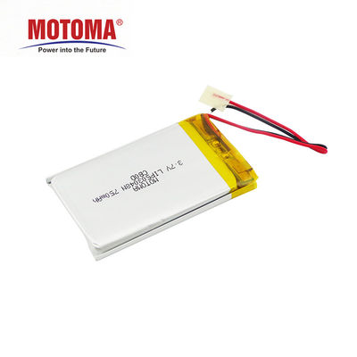 Pcb 철사 연결관을 가진 MOTOMA 고용량 리튬 이온 건전지 3.7V 950mAh