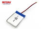 작은 호리호리한 의학 리튬 전지 3.7V 720mah 고에너지 조밀도