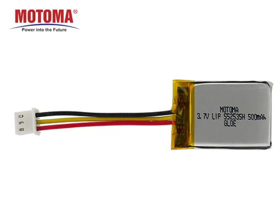 함대 GPS 추적자 건전지 552535 500mah 고열 1 년 선반 시간